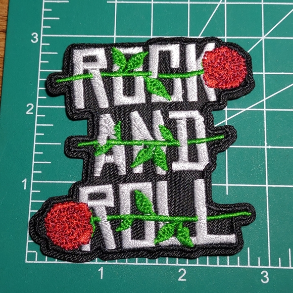 2/$10 Rock and Roll Embroidered Patch - Picture 1 of 3